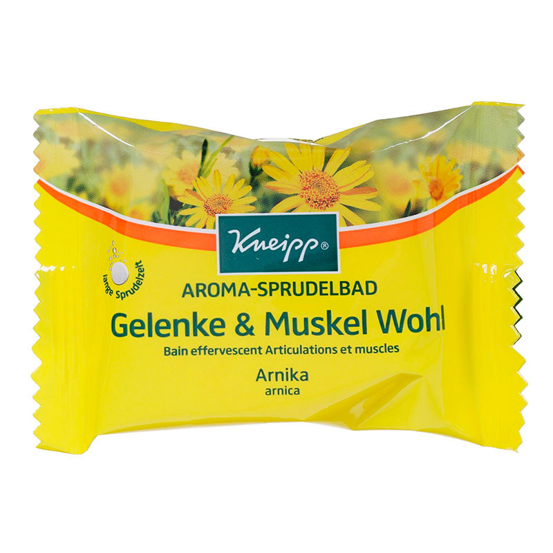 Kneipp Соль для ванн шипучая таблетка "Для мышц и суставов" 80г