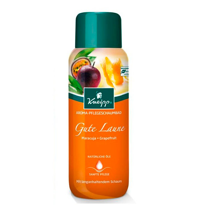 Kneipp Пена для ванн Хорошее настроение с маракуйей и грейпфрутом 400мл