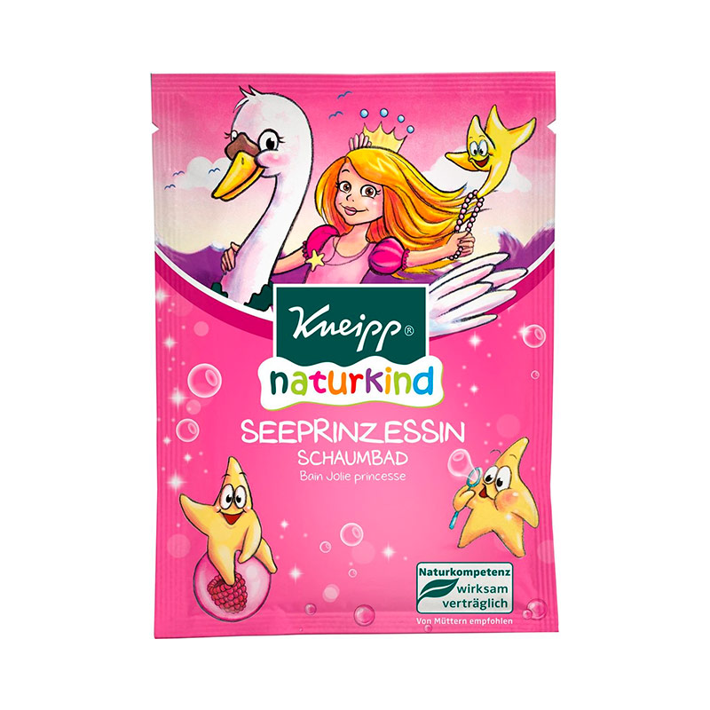 Kneipp Пена для ванн с маслом жожоба и экстрактом календулы Морская Принцесса 40мл