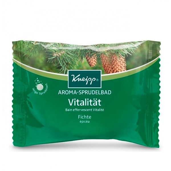 Kneipp Соль для ванн шипучая таблетка Еловая 80 г
