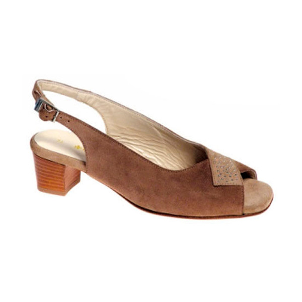 Сандали КЛАСС 022 женские арт.D.SO1139 бежевый/коричневый