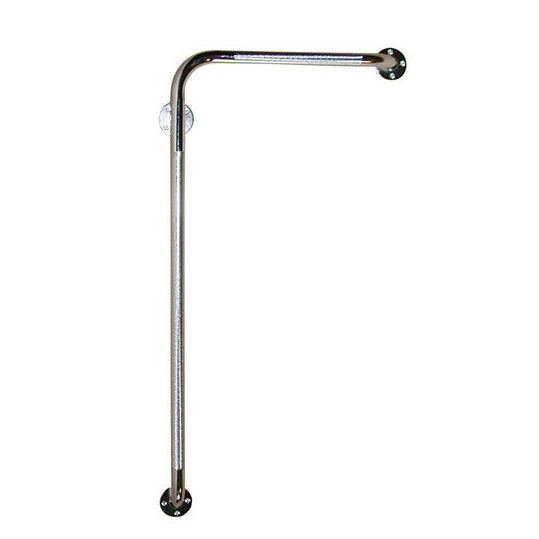 Поручень угловой для ванной комнаты и туалета Profi-Normal арт.LY-3001-U-R