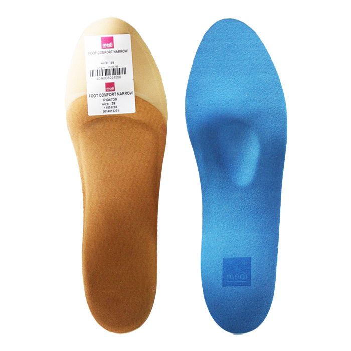 Стельки ортопедические FOOT COMFORT широкие велюр арт.PI037