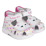 Сандалии Bottilini для девочек SO-247(13) розовый/белый.