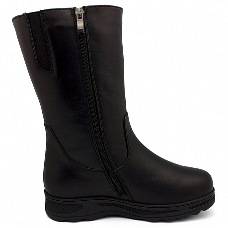 Сапоги Dr. Spektor с мехом женские 7213-4F-0 черные. Изображение 2 из 2