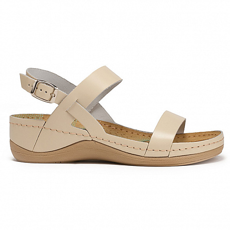 Сандали Leon женские 920 бежевый. Изображение 2 из 3